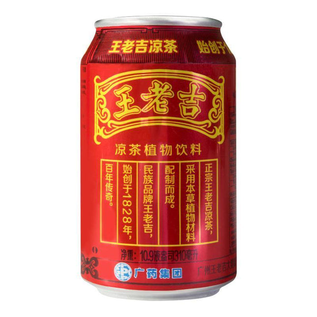 Wang Lao Ji Traditional Herbal Tea 4PKS/6CANS/310mL (China)