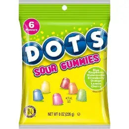 Dot's Sour Gummies 8/8OZ