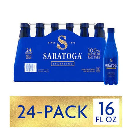 Saratoga Sparkling Water 24/16OZ
