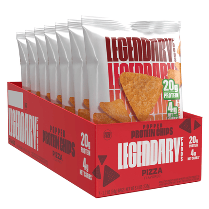 LEGENDARY PROTEIN CHIPS 7/34G - PIZZA