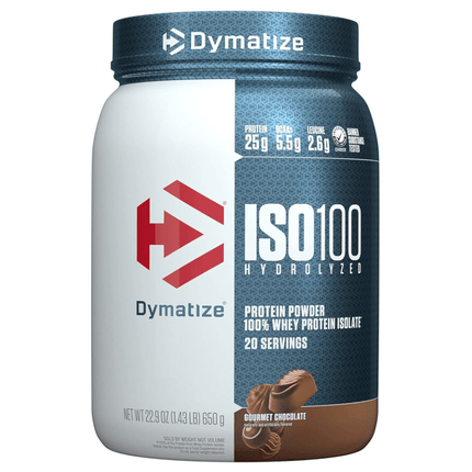 Dymatize Iso 100 Protein Powder - 20 SRV - Chocolate