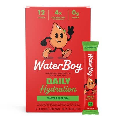 Waterboy Daily Hydration 12CT Watermelon