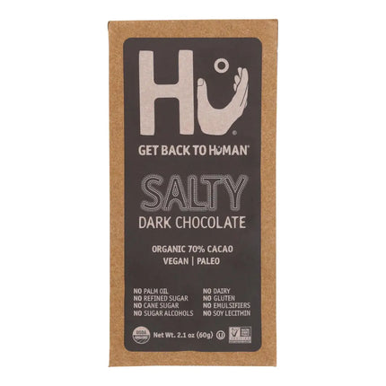 Hu Chocolate Salty Dark Chocolate 12/1.06OZ