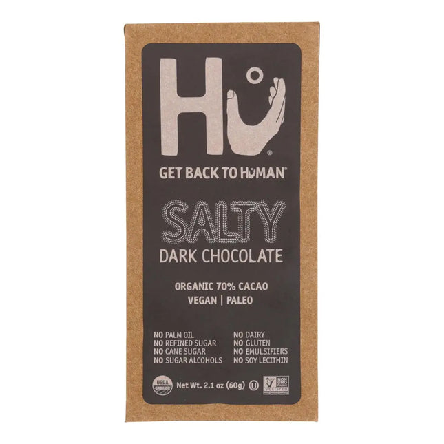 Hu Chocolate Salty Dark Chocolate 12/1.06OZ