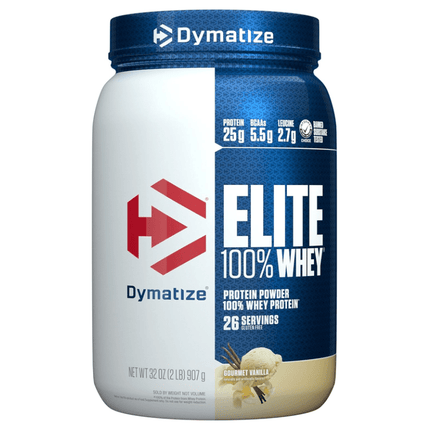 Dymatize Elite 100% Whey Protein Powder Gourmet Vanilla 30SRV