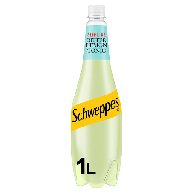 Schweppes Slimline Bitter Lemon 6/33.8OZ (UK)