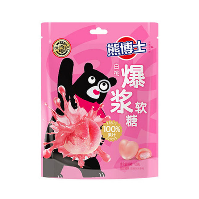 Dr. Bear Peach Juice Soft Candy 6BOX/10bags/60g