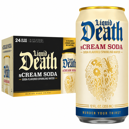 Liquid Death Scream Soda 24/12OZ
