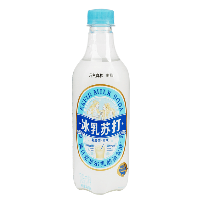 Genki Forest Iced Milk Soda 15/450mL (China)