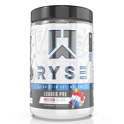 Ryse Loaded Pre-Workout Powder - 30 SRV. - Freedom Rocks