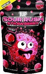 1UP Sour Rush Strawberry Juicy Gummy 12/4OZ