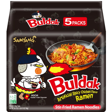 Samyang Buldak Spicy Chicken Ramen Original 5 PK