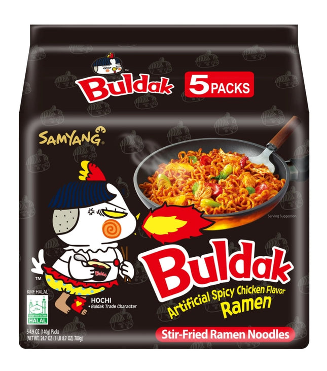 Samyang Buldak Spicy Chicken Ramen Original 5 PK