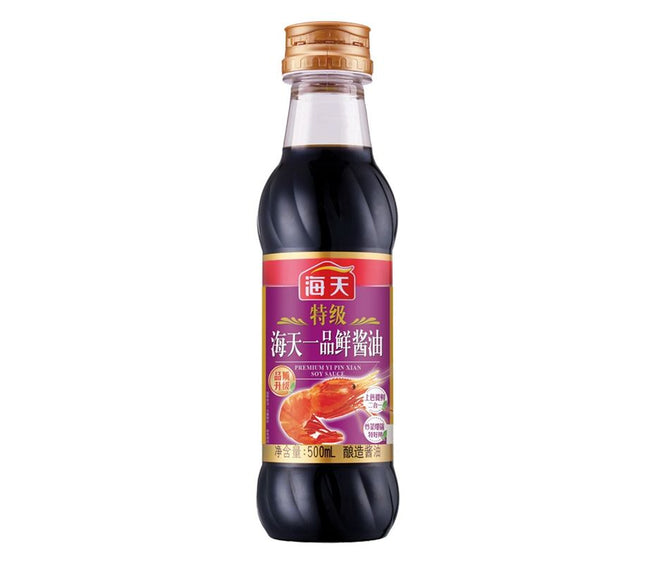 HADAY PREMIUM SEASONED SOY SAUCE 12/500ML (GLASS)