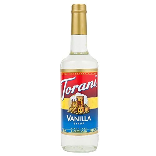 Torani Vanilla Syrup (750 mL Glass Bottle)