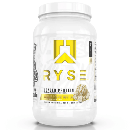 Ryse Loaded Protein Powder - 27 SRV. - Vanilla Peanut Butter