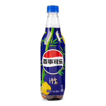 PEPSI WHITE GRAPEFRUIT GREEN BAMBOO 12/500ML (CHINA)