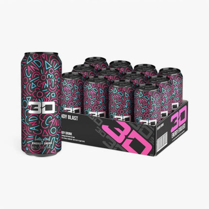 3D ENERGY DRINK 12/16OZ CANDY BLAST