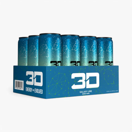 3D ENERGY DRINK 12/16OZ LIME (GALAXY)