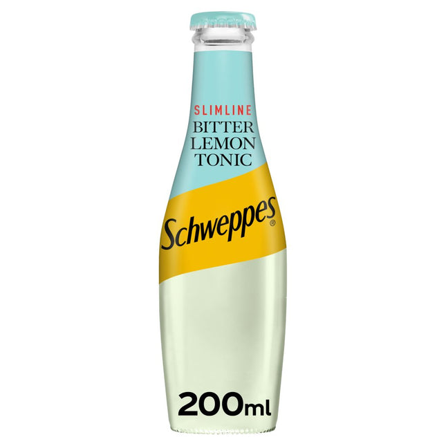 Schweppes Slimline Bitter Lemon 24/6.7OZ (UK)