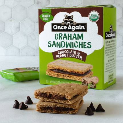 Once Again Chocolate Peanut Butter Graham 12/1.59OZ