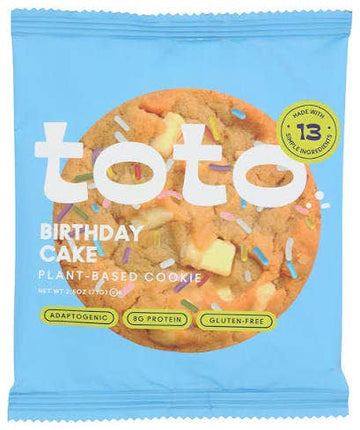 Toto Plant Based Cookie Birthday Cake 10/71g