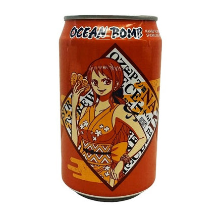Ocean Bomb One Piece Nami Sparkling Water Mango 24/330mL (CHINA)