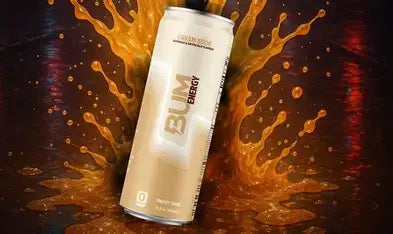 Bum Enegy Cream Soda 12/12OZ