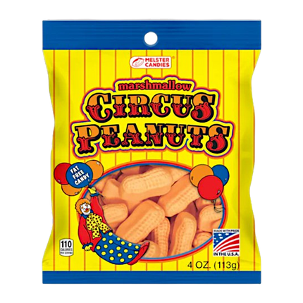 Melster Marshmallow Circus Peanuts 10/4OZ