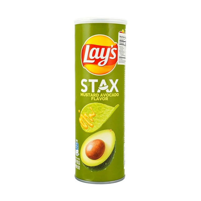 Lay's Stax Avocado Mustard 24/90g (CHINA)
