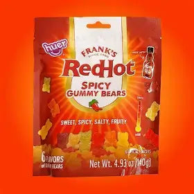 Frank's Redhot Spicy Gummy Bears 15/3.5OZ