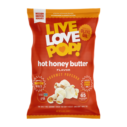Live Love Pop Hot Honey Popcorn 12/4.4OZ