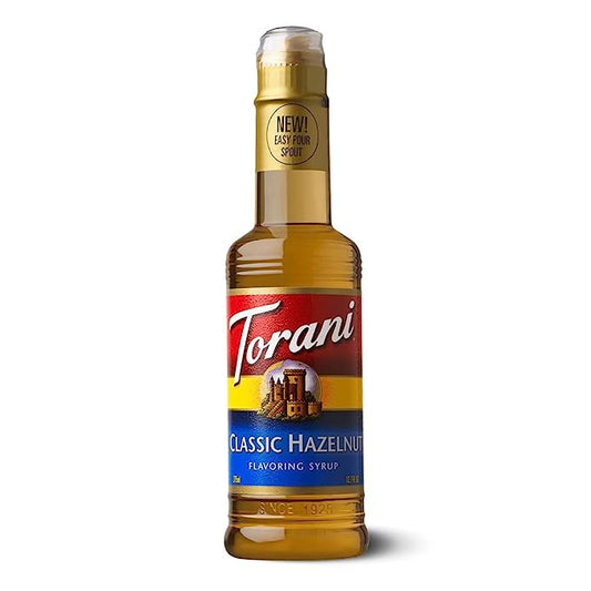 Torani Classic Hazelnut Syrup (750 mL Glass Bottle)