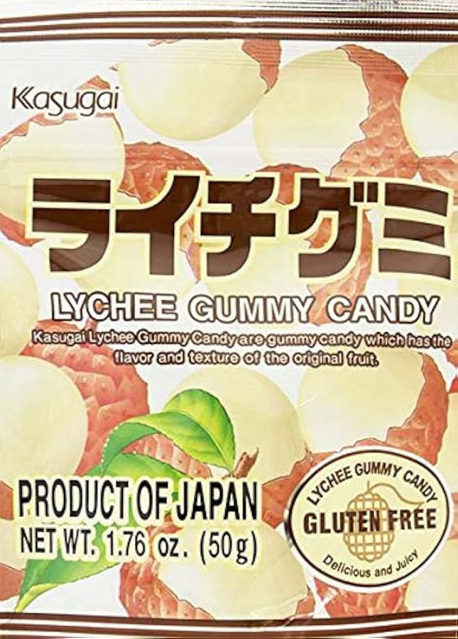 Kasugai Gummy Lychee 12/1.76OZ