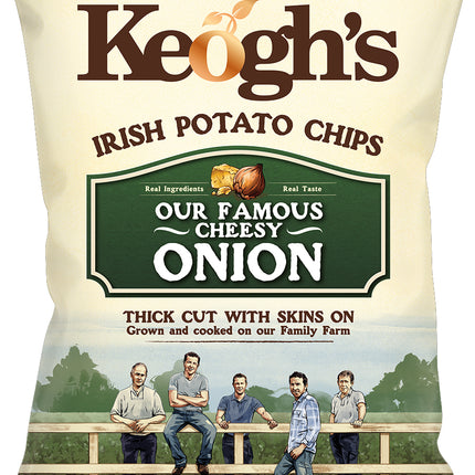 Keoghs Cheesy Onion 28/1.4OZ (Ireland)