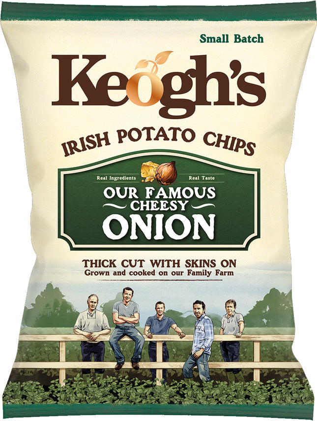 Keoghs Cheesy Onion 28/1.4OZ (Ireland)