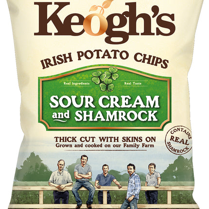 Keoghs Sour Cream & Shamrock 28/1.4OZ (Ireland)