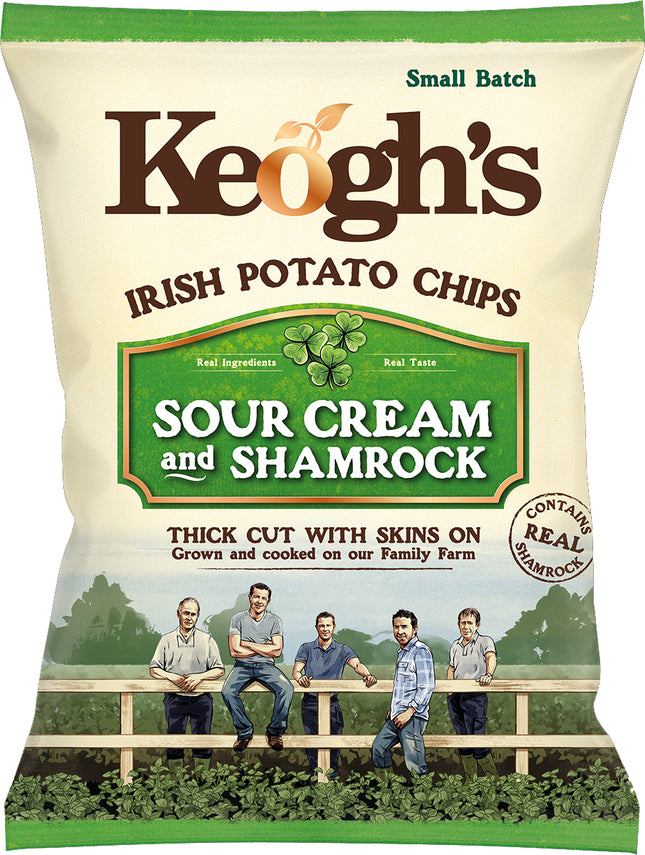 Keoghs Sour Cream & Shamrock 28/1.4OZ (Ireland)