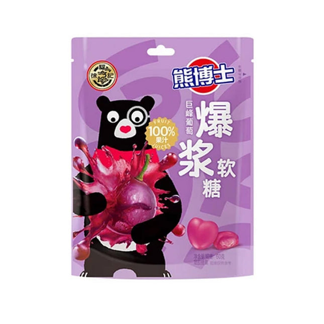 Dr. Bear Grape Juice Soft Candy 6BOX/10bags/60g