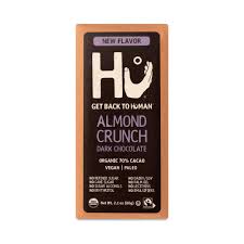 Hu Chocolate Dark Almond Crunch Bar 12/2.1OZ