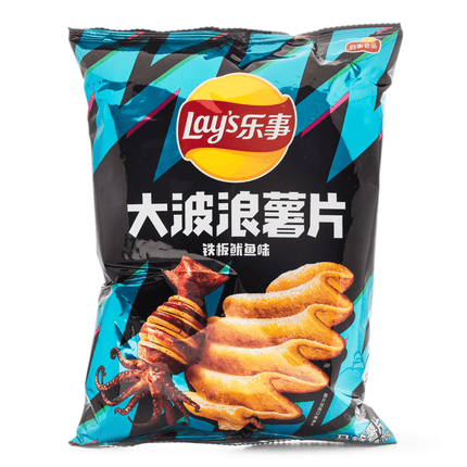 Lay's Wave Chips Grilled Squid 22/70g (China)