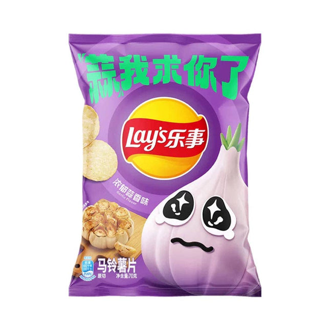 Lay's Rich Garlic Flavor 70g/22CT (CHINA)