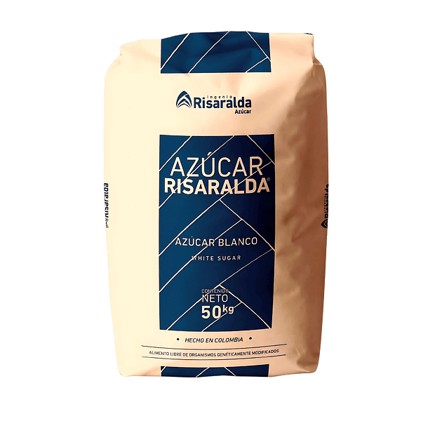 Azucar Risarlda Refined Sugar 1BAG/50LB