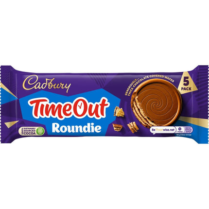 Cadbury Timeout Roundies 14/5.3OZ (UK)