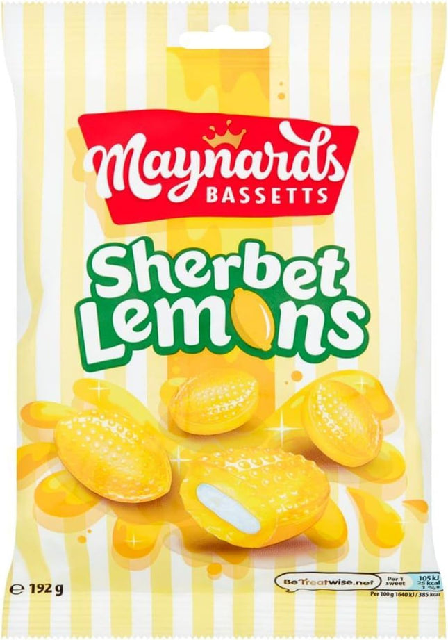 Bassett's Sherbet Lemons 12/6.7OZ (UK)