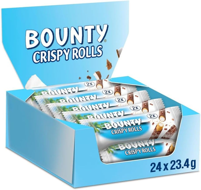 Bounty Crispy Rolls 2PK/24/0.8OZ (UK)