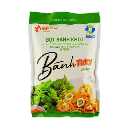 Taky Cake VIetnamese Savory Mini Pancake Mix 24BAGS/400g