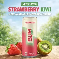 Bum Energy Strawberry Kiwi 12/12OZ