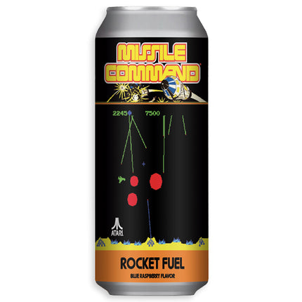 Rocket Fizz- Missile Command Rocket Fuel Blue Raspberry Soda 24/12OZ (USA)