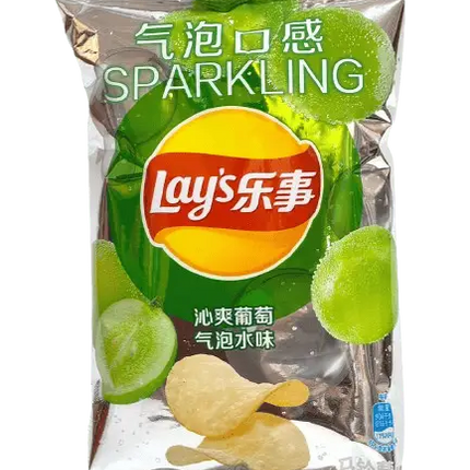 Lay's Sparkling Refreshing Grape Flavor Chips 50/40G
